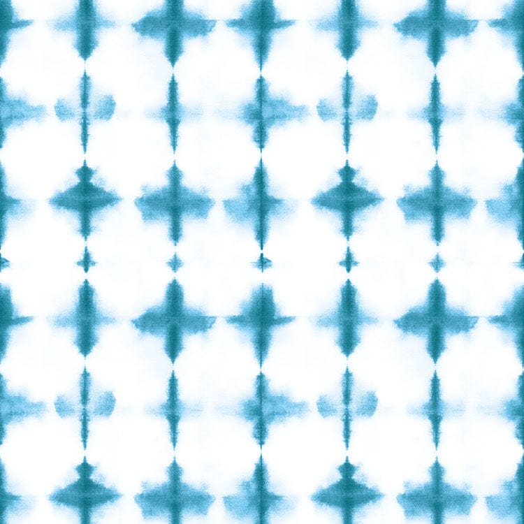 scrapbook paper featuring a blue tie-dye pattern on a white background.