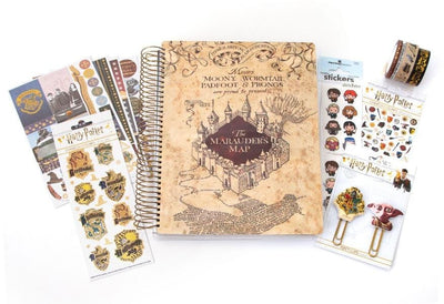 Harry Potter™ Marauder's Map planner and accessory bundle