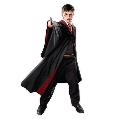 fridge magnet featuring Harry Potter performing witchcraft shown on a white background.