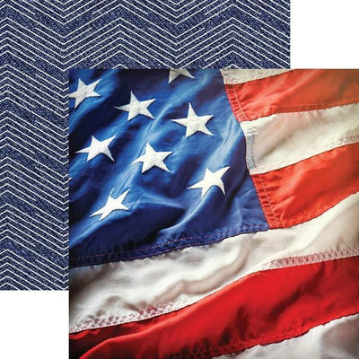Stars and Stripes Double-Sided Paper