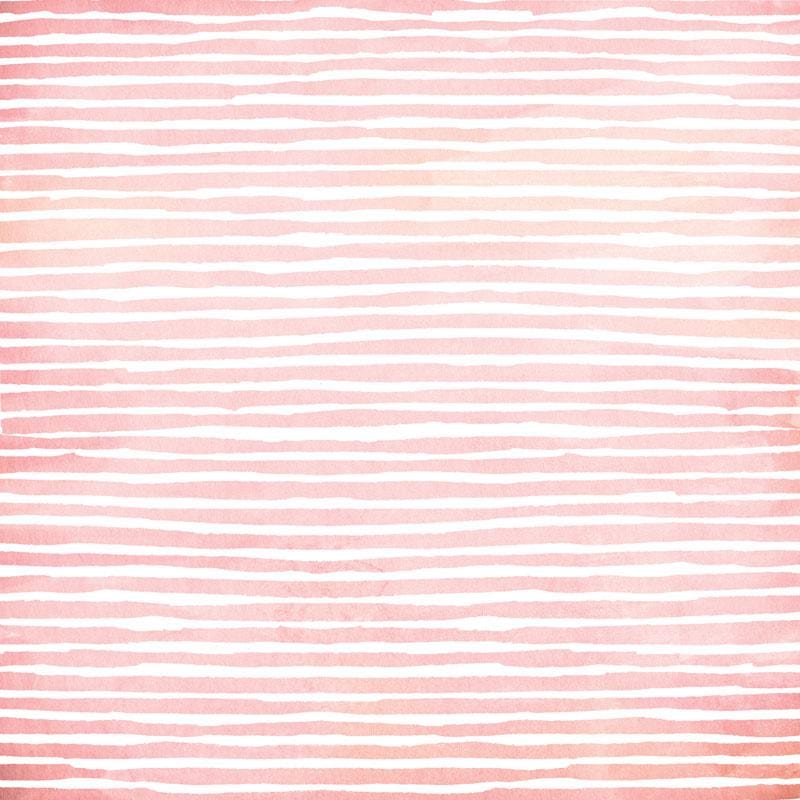 scrapbook paper image features a pink stripe watercolor pattern.