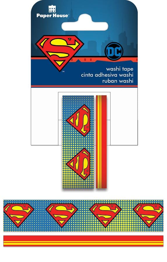 Washi Tape Set - Superman Logo