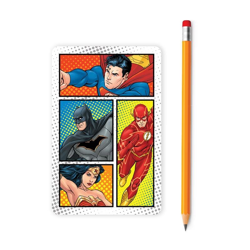 Justice League Comic Panels Mini Notebook