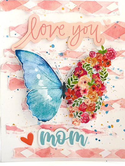 Card Making - Mother's Day Butterfly Card