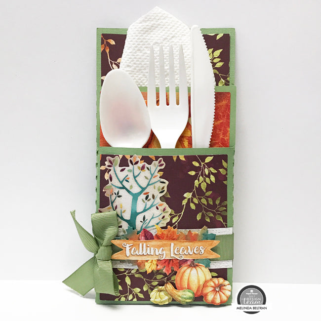 Fall Utensil &amp; Napkin Holder &amp; Place Card