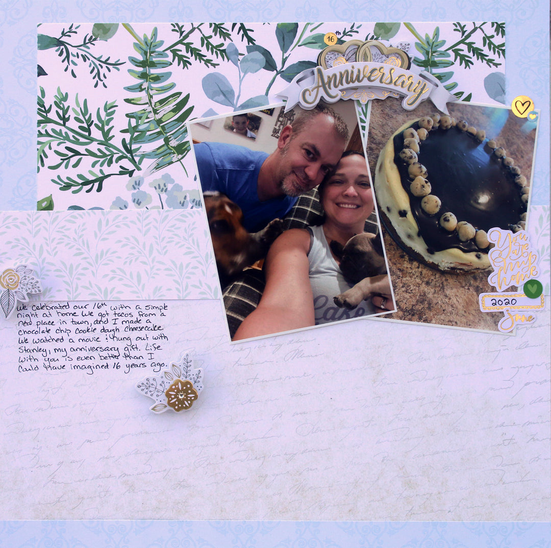 Anniversary Layout