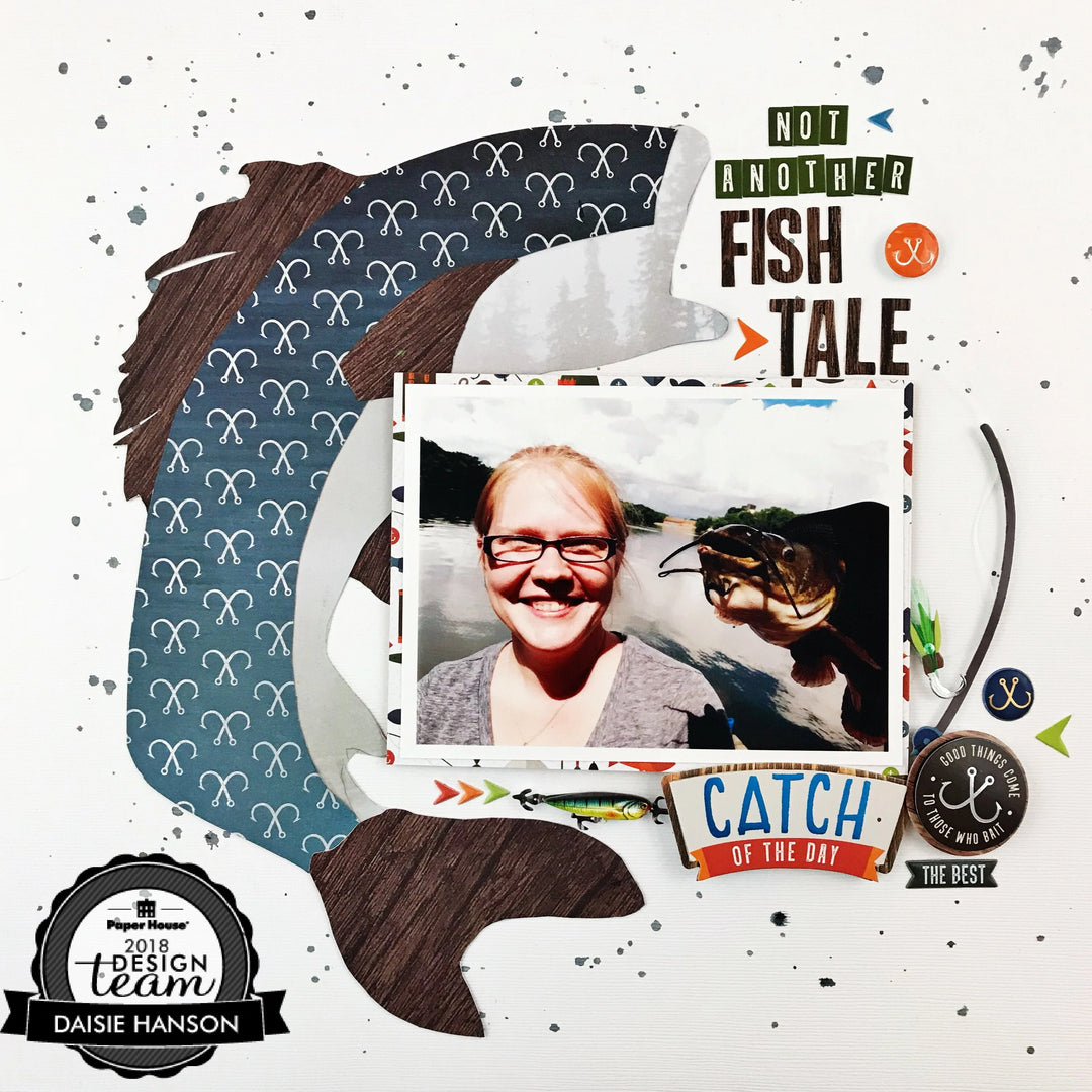 Scrapbooking Your Big Fish Tales