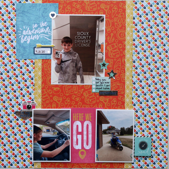 The Adventure Begins Layout