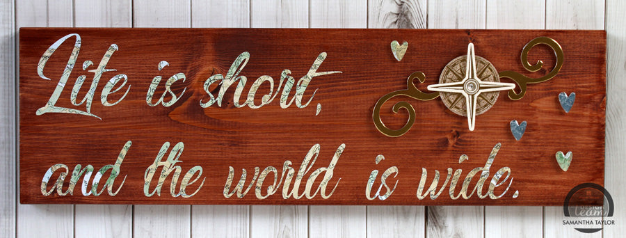 The World is Wide Home Decor