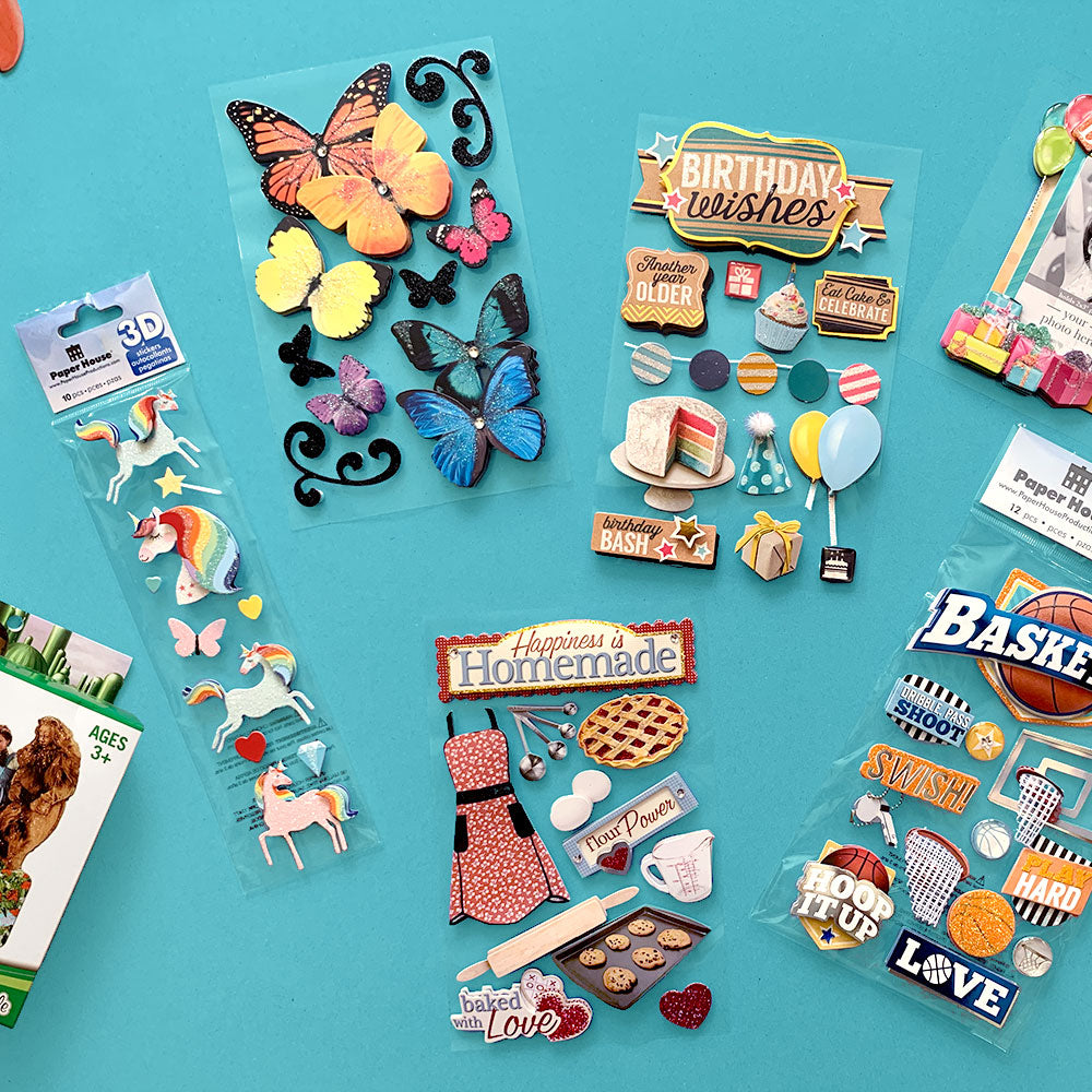 Dimensional Stickers