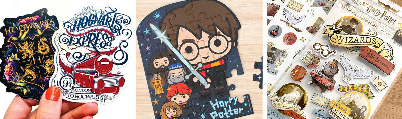 Harry Potter Stickers - Chibi Faux Enamel - Paper House