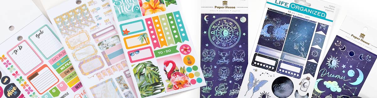 Planner Stickers - Paper House