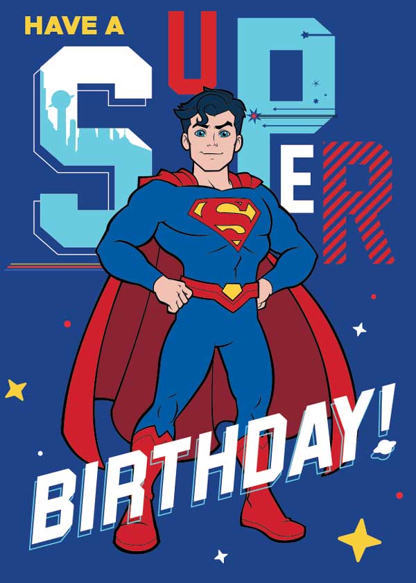 Note Card - Superman Super