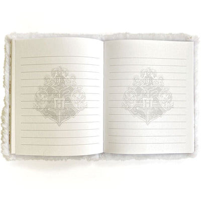 Harry Potter Journal Notebook - Plush Hedwig