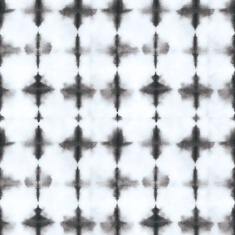 scrapbook paper featuring a black tie-dye pattern on a white background.