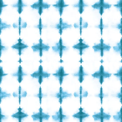 scrapbook paper featuring a blue tie-dye pattern on a white background.