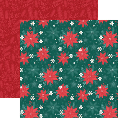 It's Christmas Time  Pattern 12 x 12 Scrapbook Paper Set