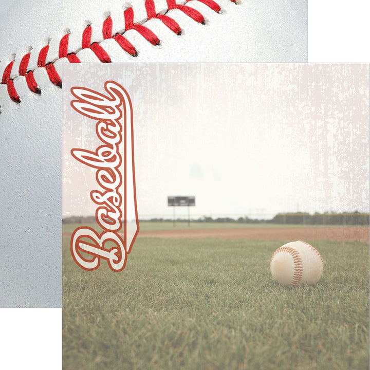 Baseball 12 x 12  Paper Assortment