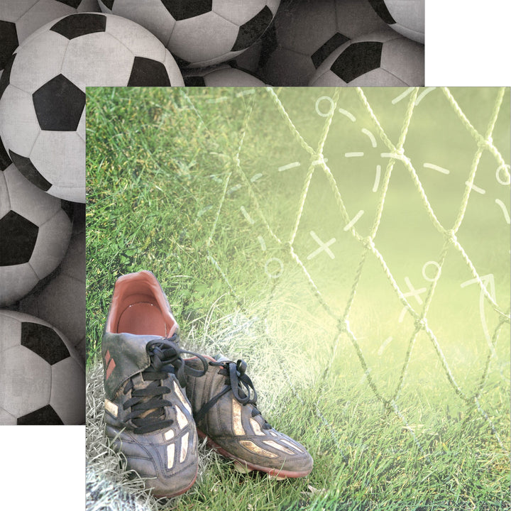 Soccer 12 x 12  Paper Assortment