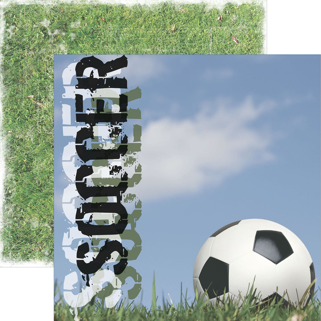 Soccer 12 x 12  Paper Assortment