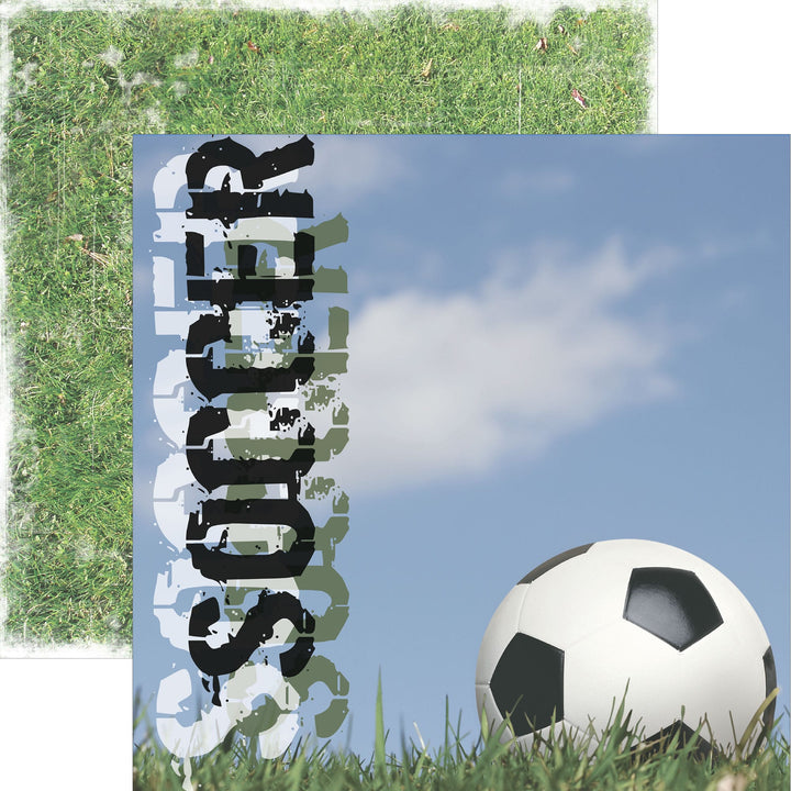 Soccer 12 x 12  Paper Assortment