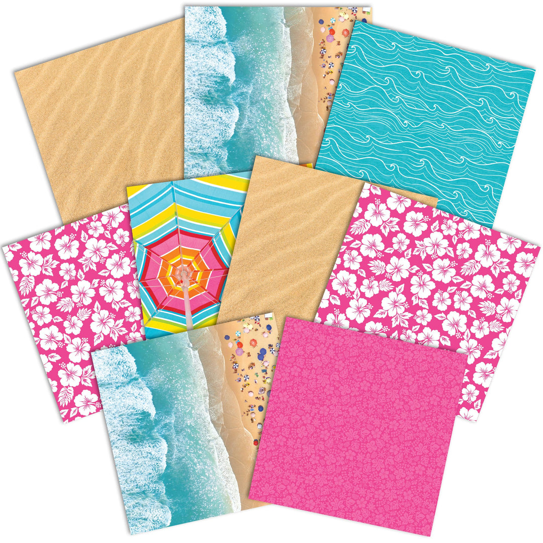 Fun Beach 12 x 12  Paper Assortment