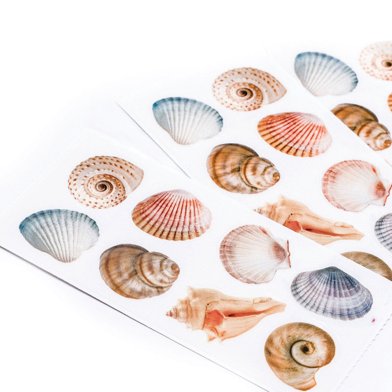 Decorative Stickers - Seashells