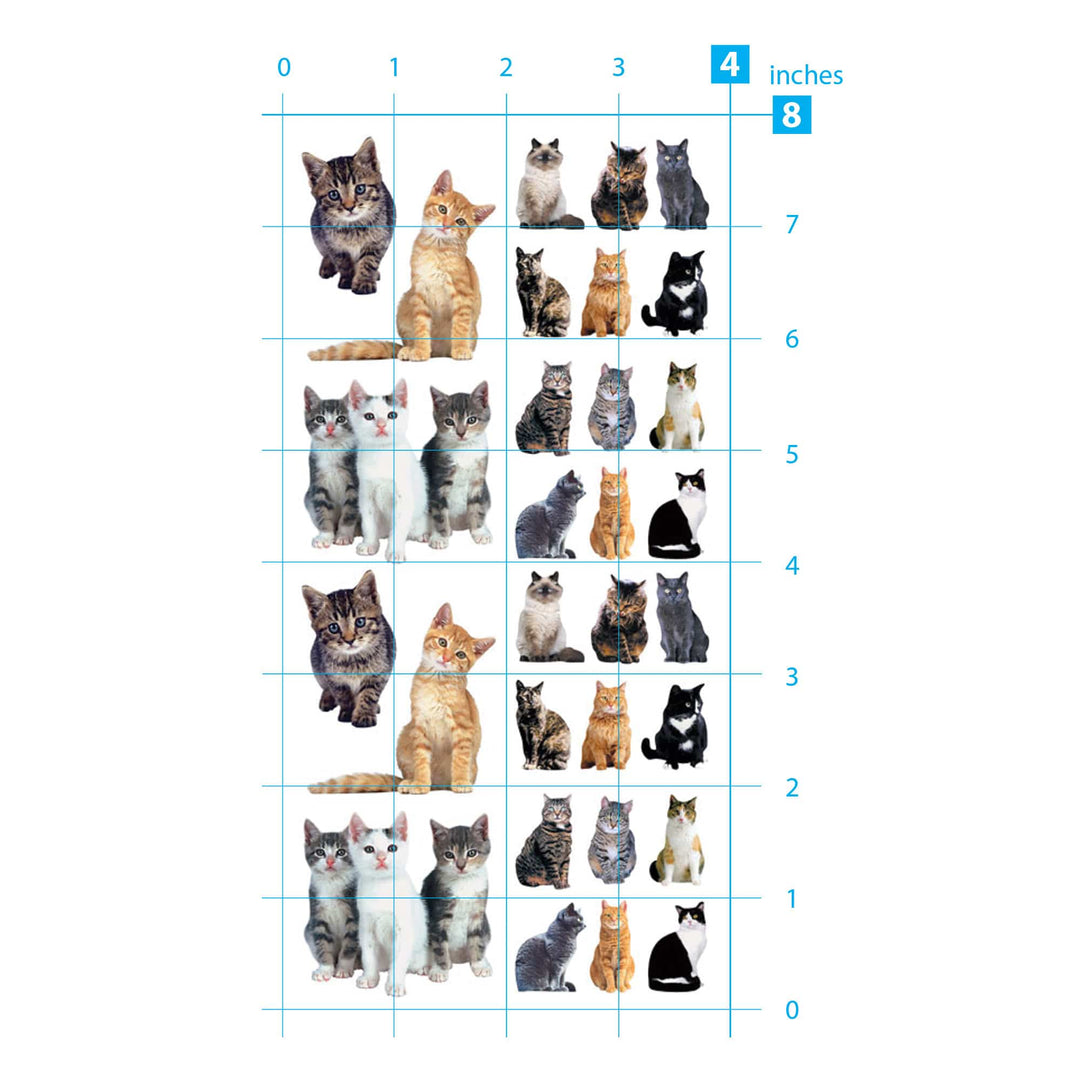 Decorative Stickers - Cats