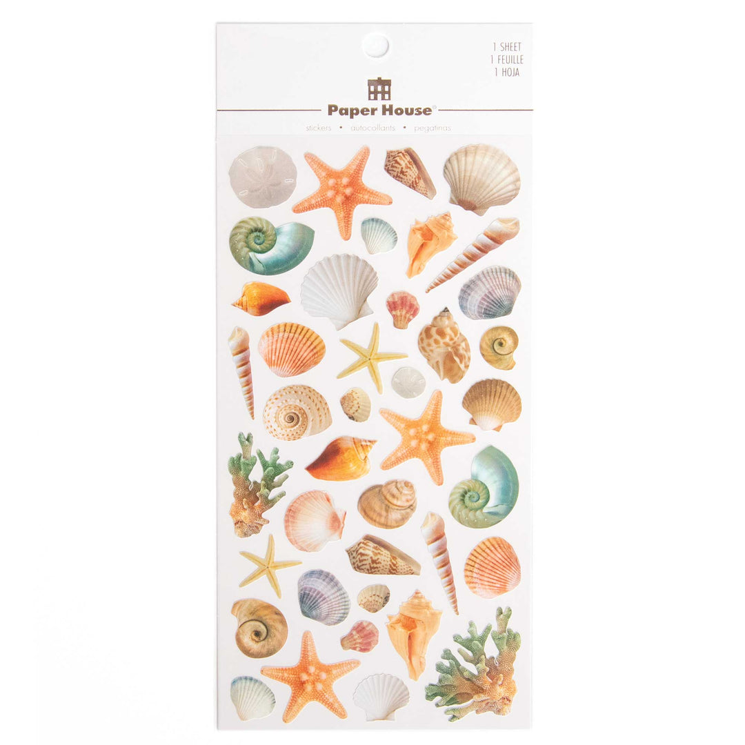 Decorative Stickers - Shells