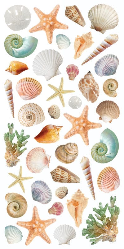 Decorative Stickers - Shells - Paper House