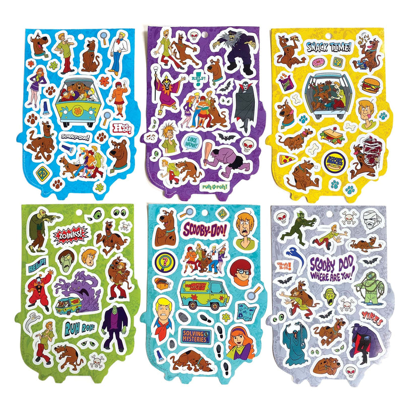 Scooby Doo Mystery Machine Sticker Book