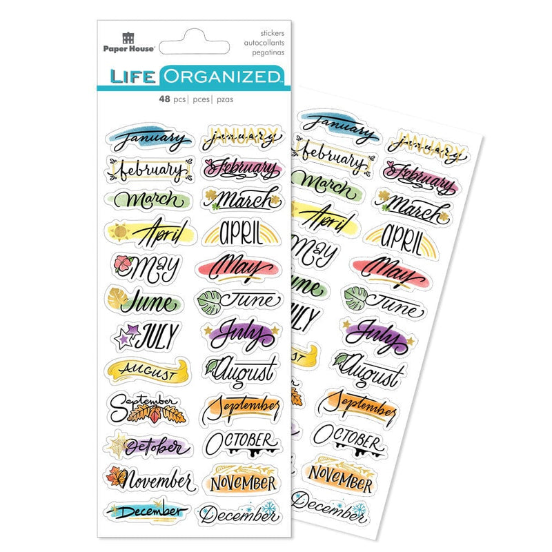 Planner Stickers Set - Creative Journaling