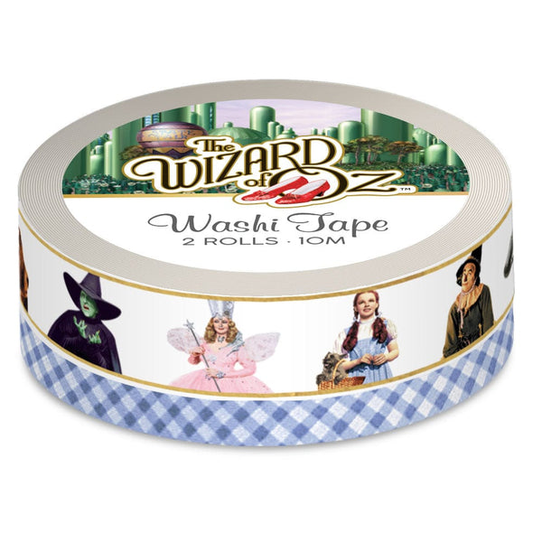 Paper House Licensed Washi Tape 2-pkg-wizard of oz