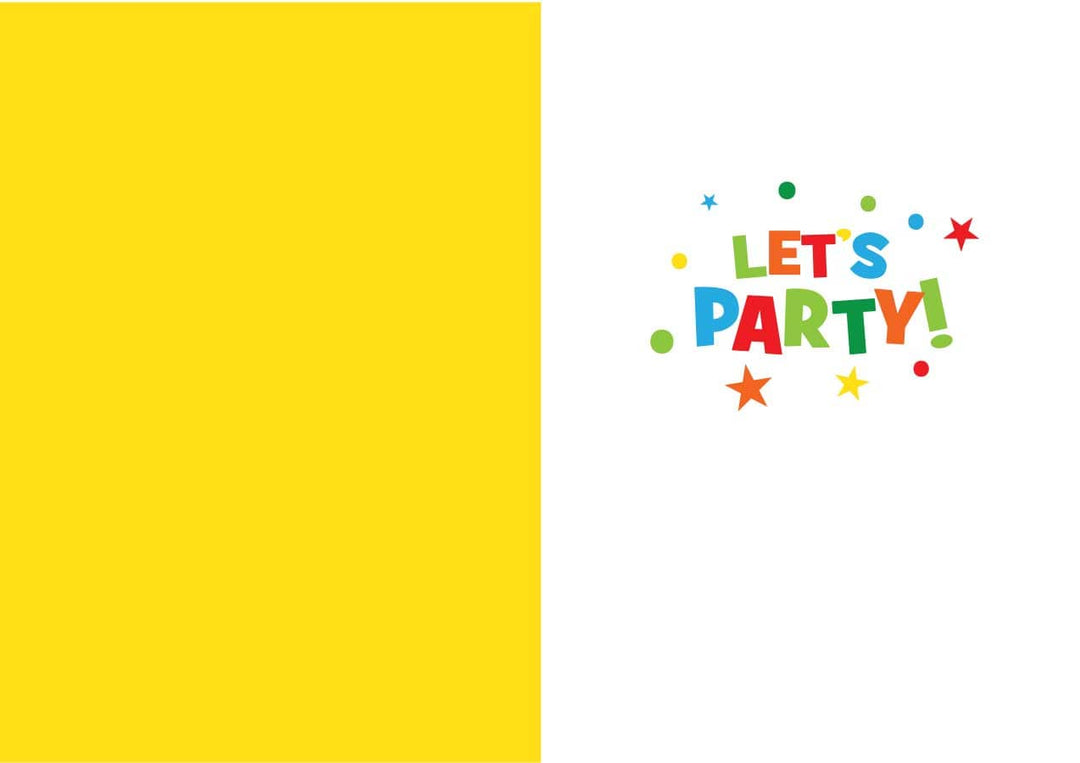 CF-7103E - Happy Birthday Balloon - Foil Card - Colorful "Let&