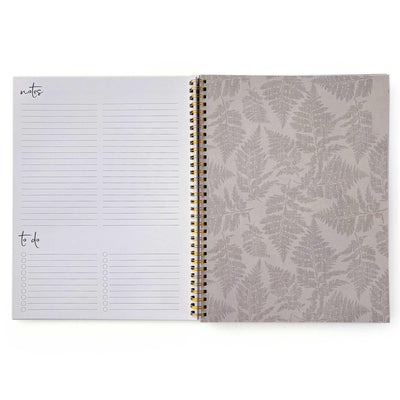 Books & Flowers 12 Month Undated Planner