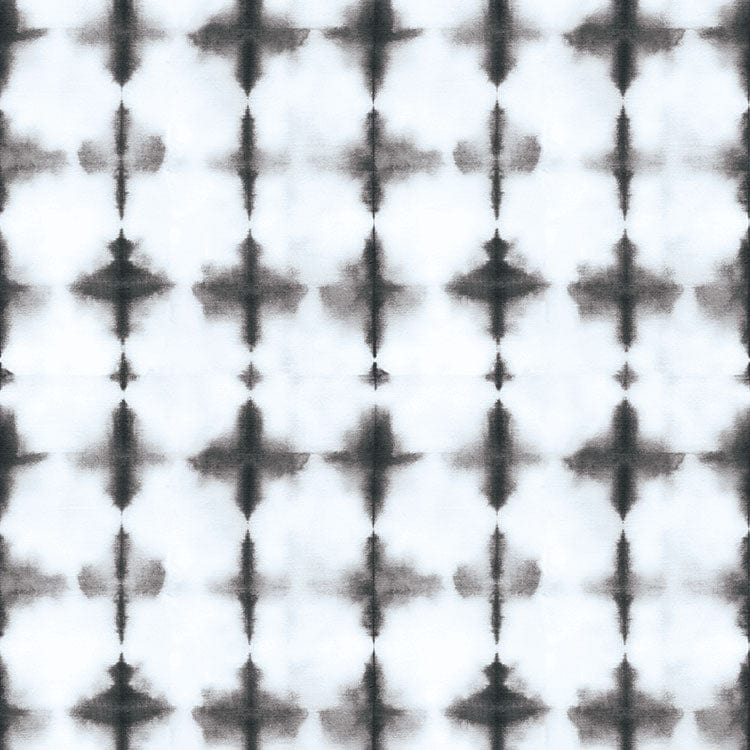 scrapbook paper featuring a black tie-dye pattern on a white background.