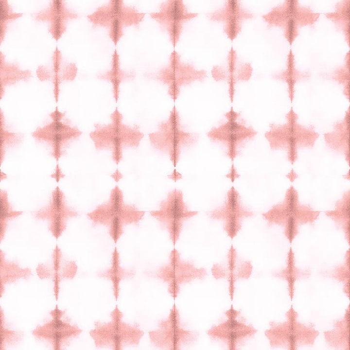 scrapbook paper featuring a pink tie-dye pattern on a white background.