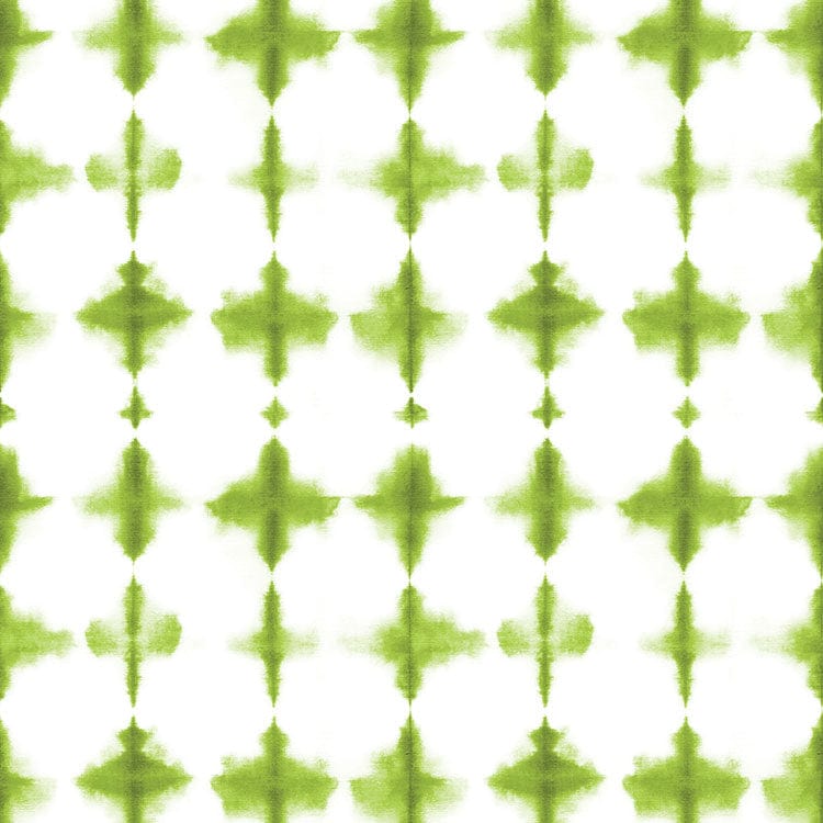 scrapbook paper featuring a green tie-dye pattern on a white background.