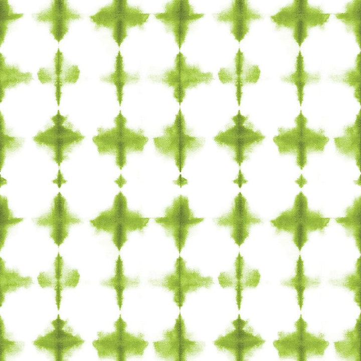 scrapbook paper featuring a green tie-dye pattern on a white background.