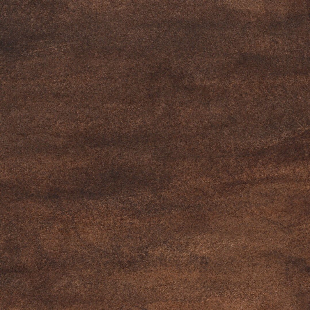 P-2393E - Brown Watercolor Hearts 12 x 12 Scrapbook Paper - Brown textured background with subtle watercolor gradations and mottled surface