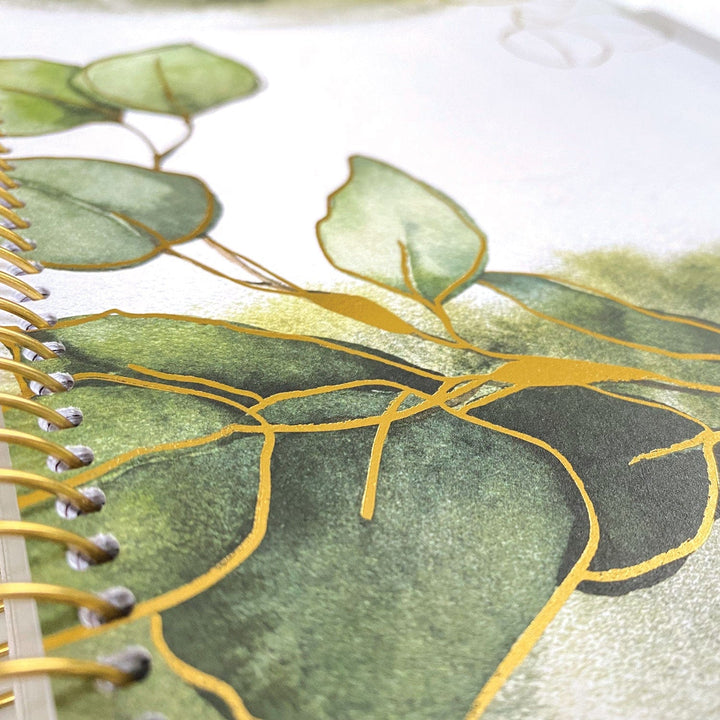 Weekly Planner - Green Leaves