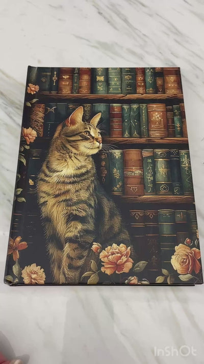 Cats & Books - Lined Journal