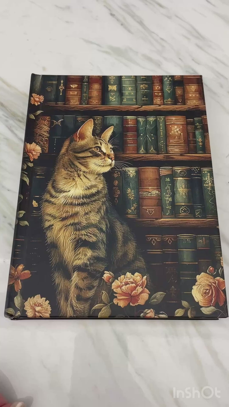 Cats & Books - Lined Journal