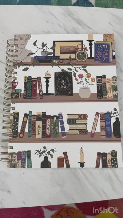 Book Shelves Sketchbook