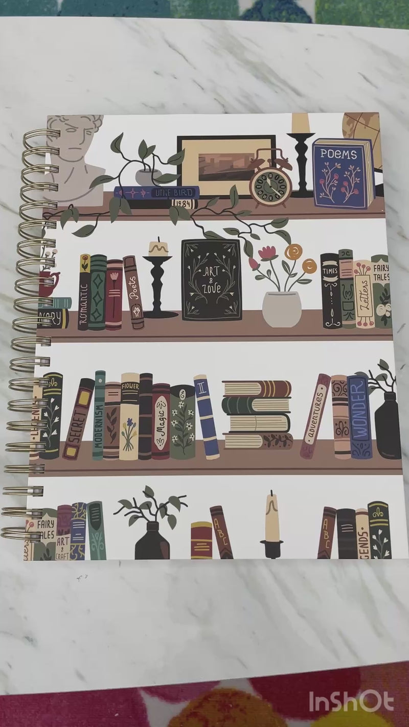 Book Shelves Sketchbook