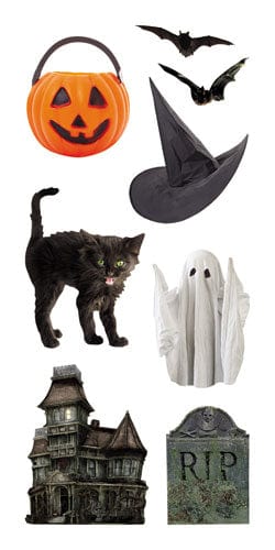 SET-0142E - Halloween Crafting Set - Halloween-themed decorations including jack-o&