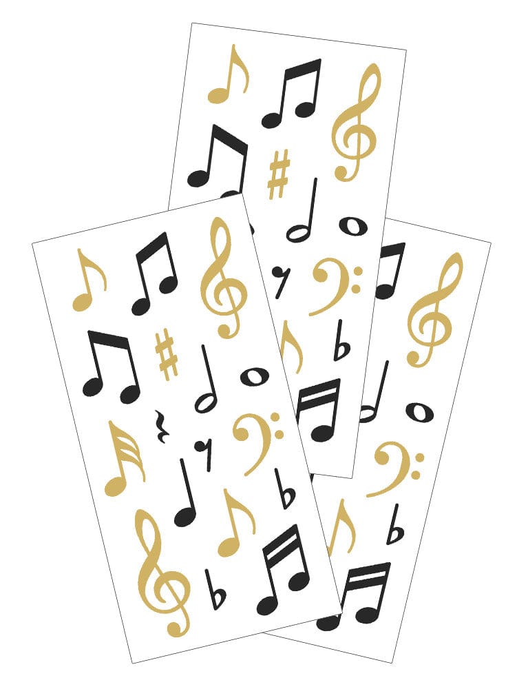 Decorative Stickers - Music Notes – Paper House Productions