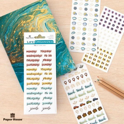 creative journaling basics sticker bundle