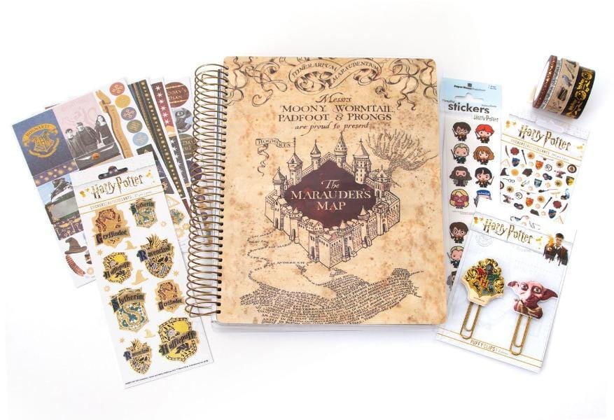 Paper House Productions Harry Potter Scrapbook Paper - Marauder's Map