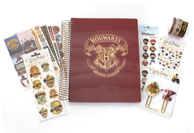 Harry Potter™ Hogwarts crest planner and accessory bundle